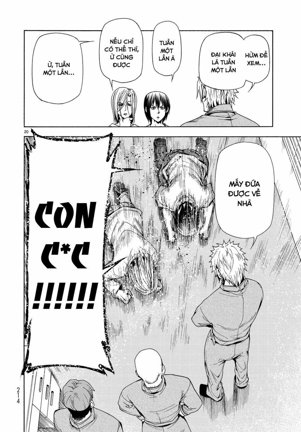 cô gái thích lặn - grand blue chapter 40 20