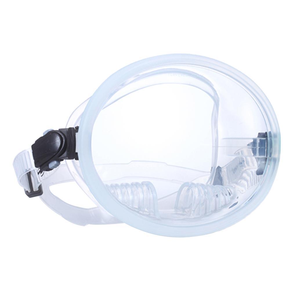 Adult Scuba Diving Full Anti-Fog Snorkeling Goggles Clear