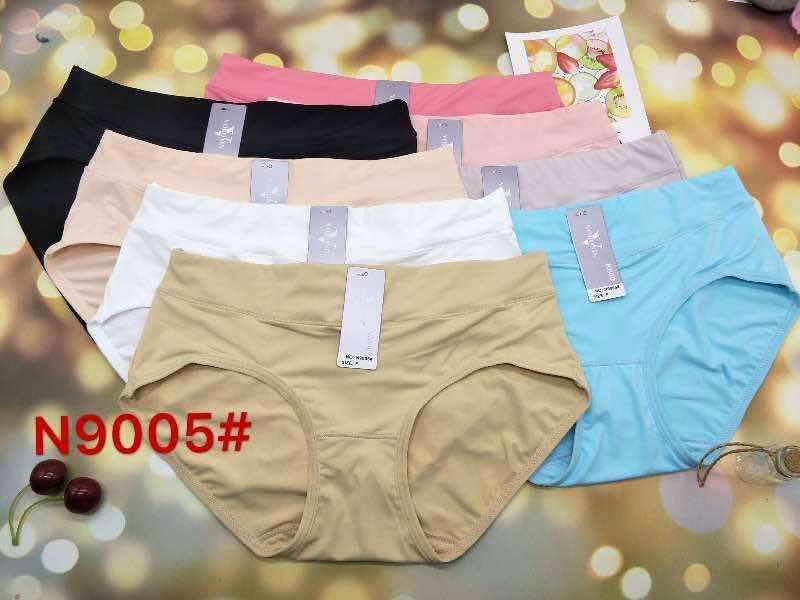 Combo 5 quần lót nữ thun lạnh trơn Voronin N9004, N9005