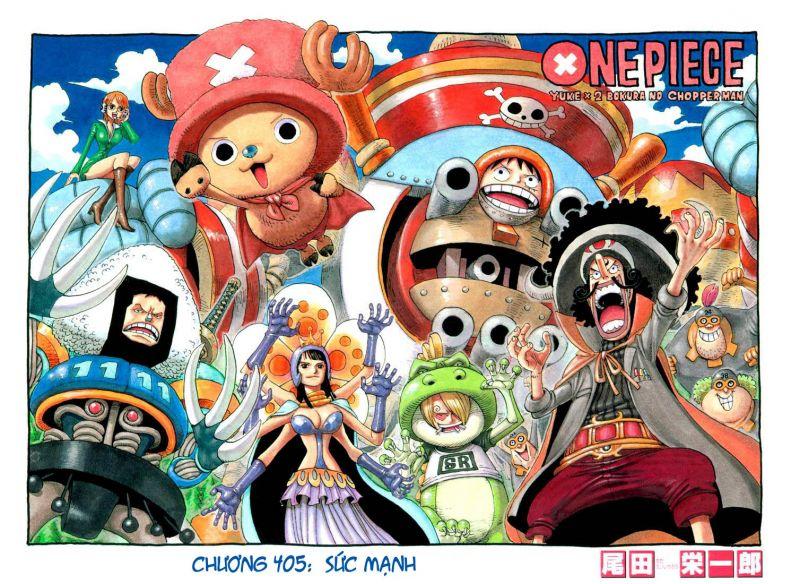 đảo hải tặc - one piece chapter 405 1