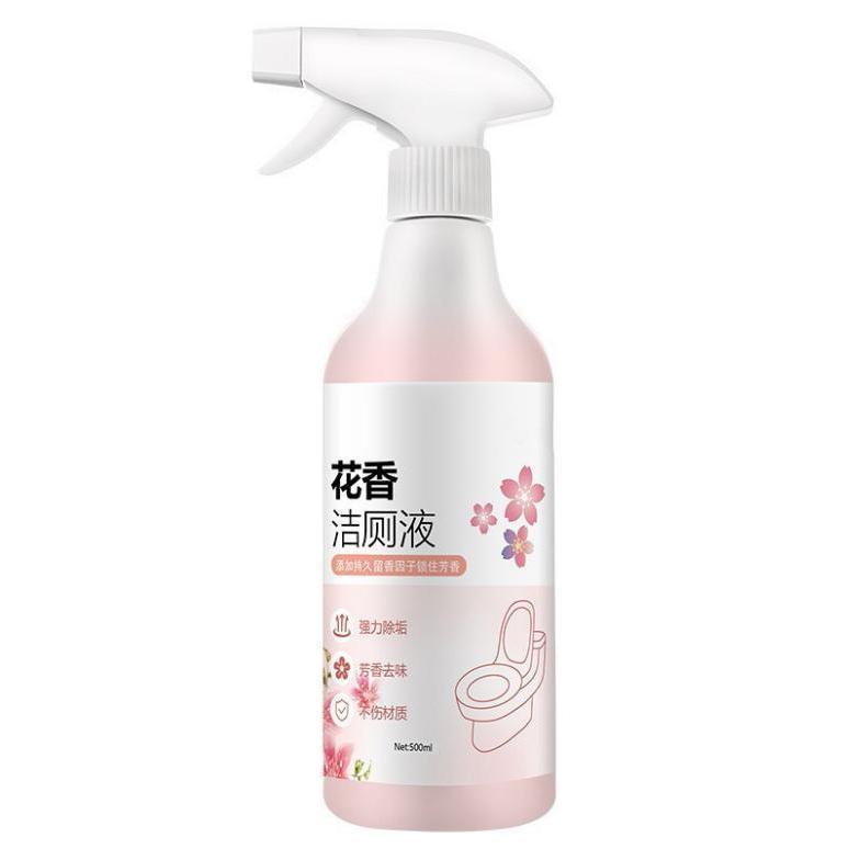 Chai Xịt Tẩy Rửa Bồn Cầu, Nhà Vệ Sinh 500Ml Hương Hoa Anh Đào