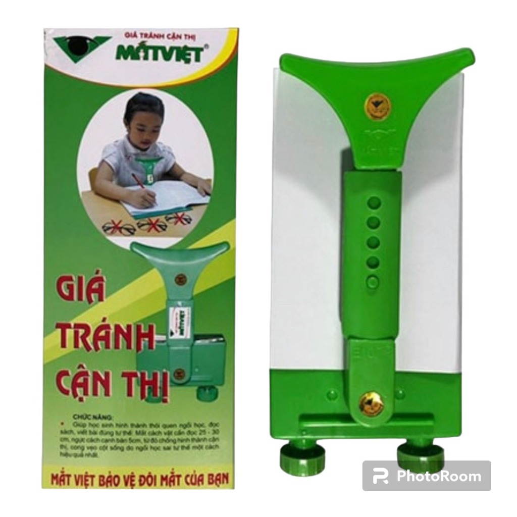 Giá tránh cận thị Mắt Việt bảo vệ đôi mắt của bé, chống cong vẹo cột sống giúp bé định hình tư thế ngồi học E5+/ E10+