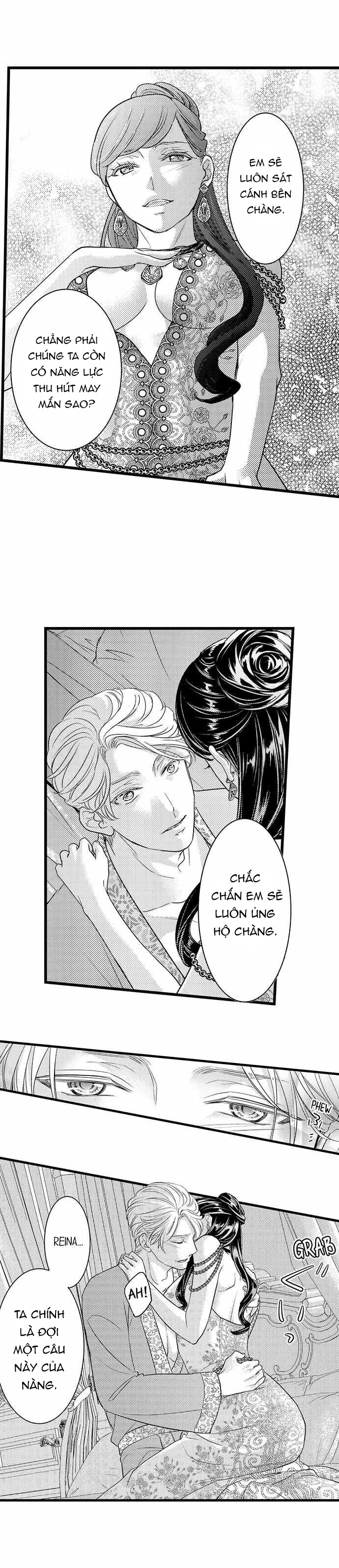 chuyển sinh vào thế giới khác ~ nếu muốn trở thành nữ hoàng hãy tìm cách để được hoàng đế sủng ái vào ban đêm chapter 51.1 5