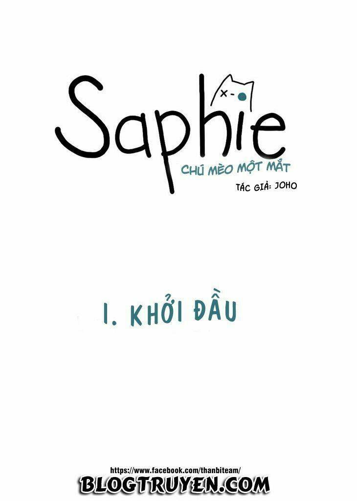 saphie: chú mèo một mắt chapter 1 2