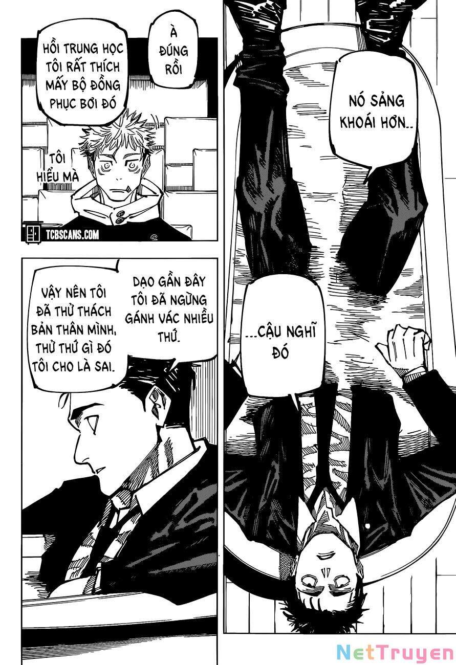 jujutsu kaisen - chú thuật hồi chiến chapter 163 13