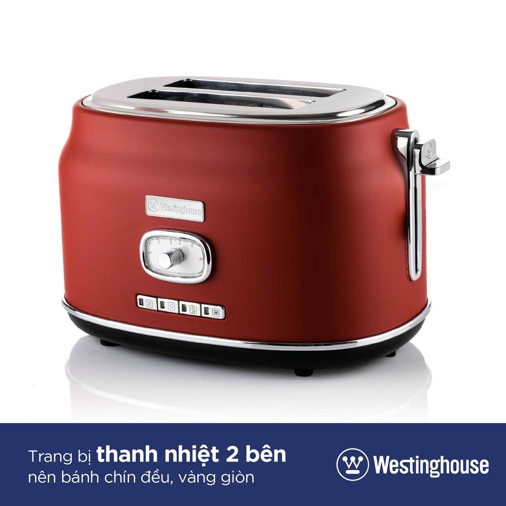 Máy Nướng Bánh Mì Sandwich Westinghouse WKTTB857, Phong Cách Cổ Điển, Nhập Mỹ, BH 12 Tháng