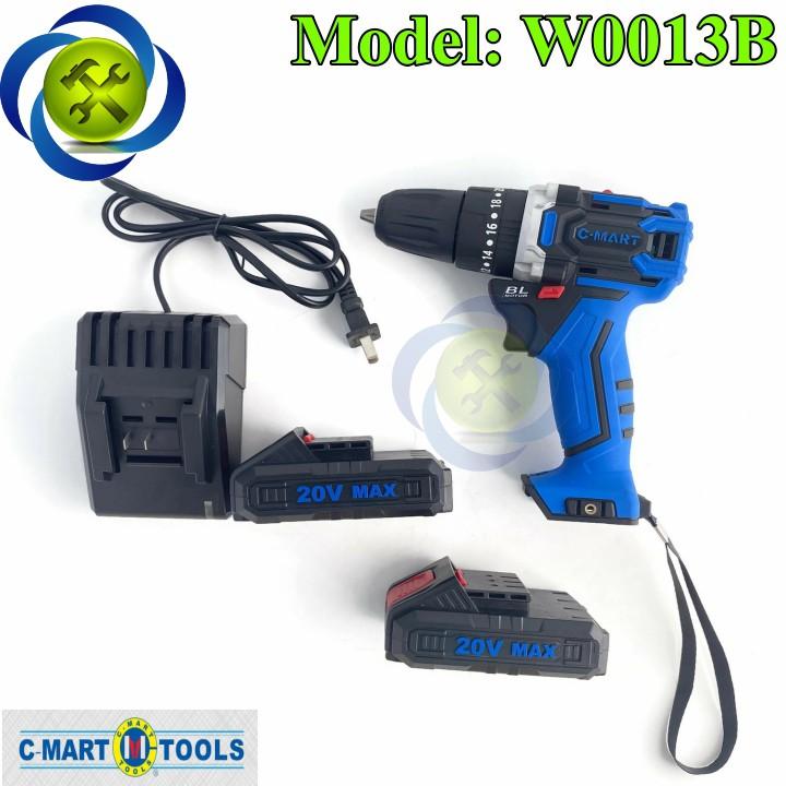 Máy khoan Pin 20 V C-MART W0013B không chổi than