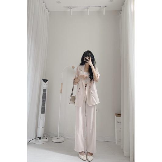 Set blazer cộc siêu hàn quốc by Samhyewear
