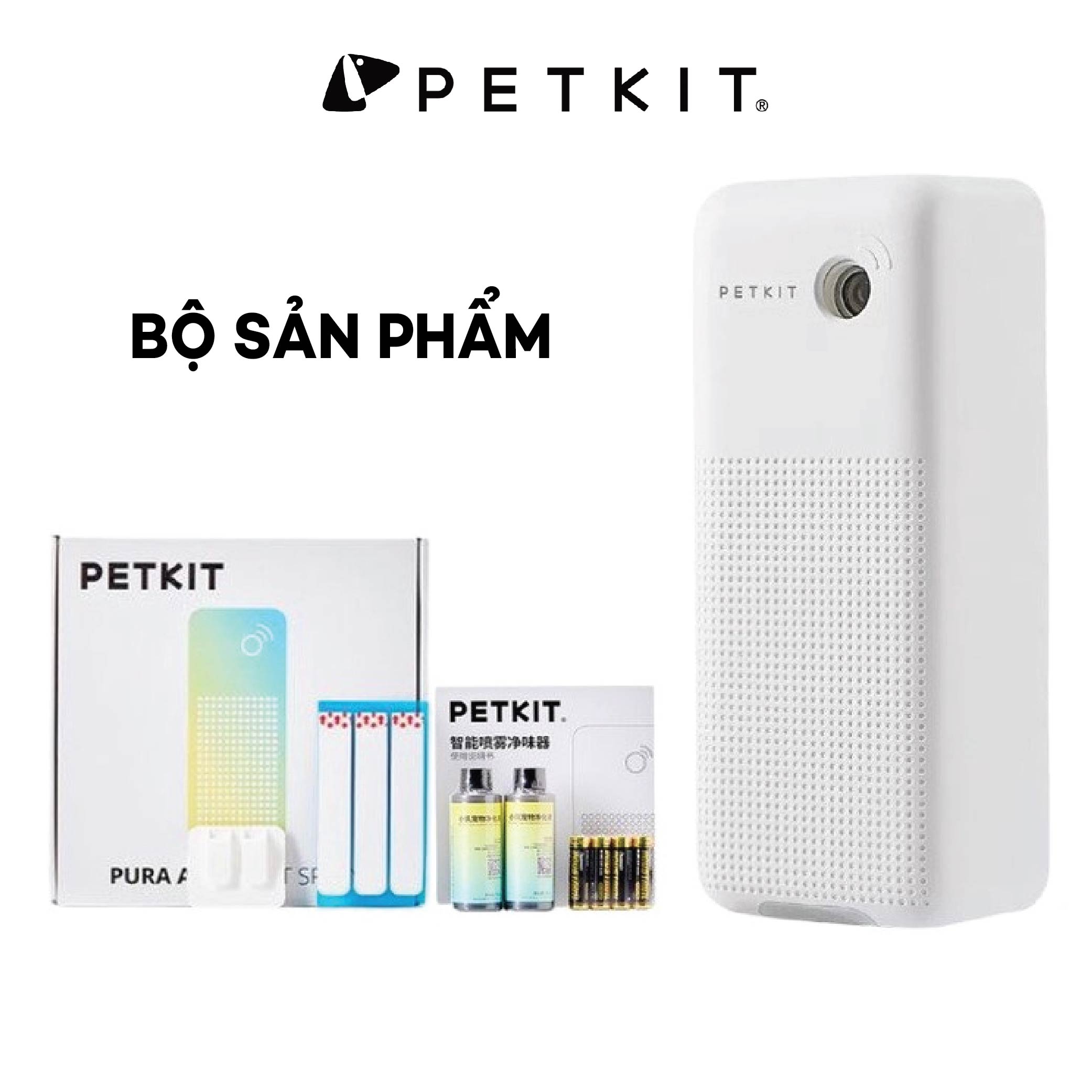 Máy Khử Mùi Vệ Sinh Cho Mèo PETKIT PURA AIR SMART SPRAY