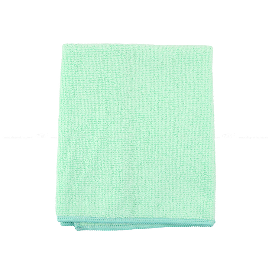 Khăn Lau Microfiber CIND Màu Lá (40*40cm)