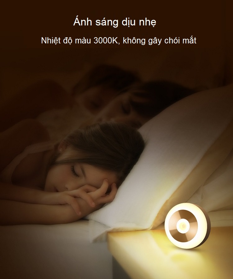 Đèn led mini cảm biến hồng ngoại có móc treo tiện lợi VN00212