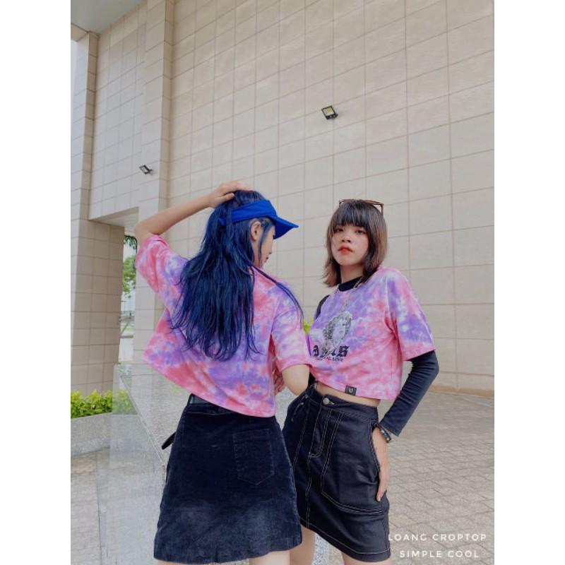 Áo croptop Loang TIE DYE ANGEL