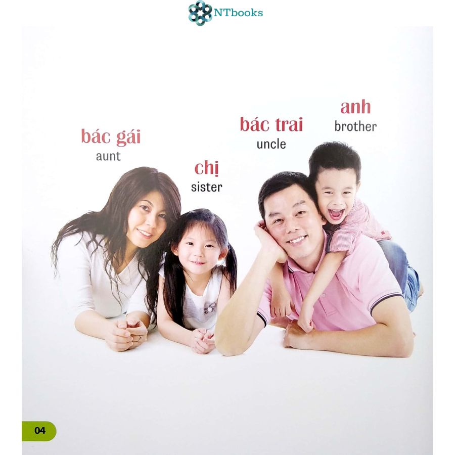 Sách 100 Từ Đầu Tiên Của Bé - Gia Đình Của Bé