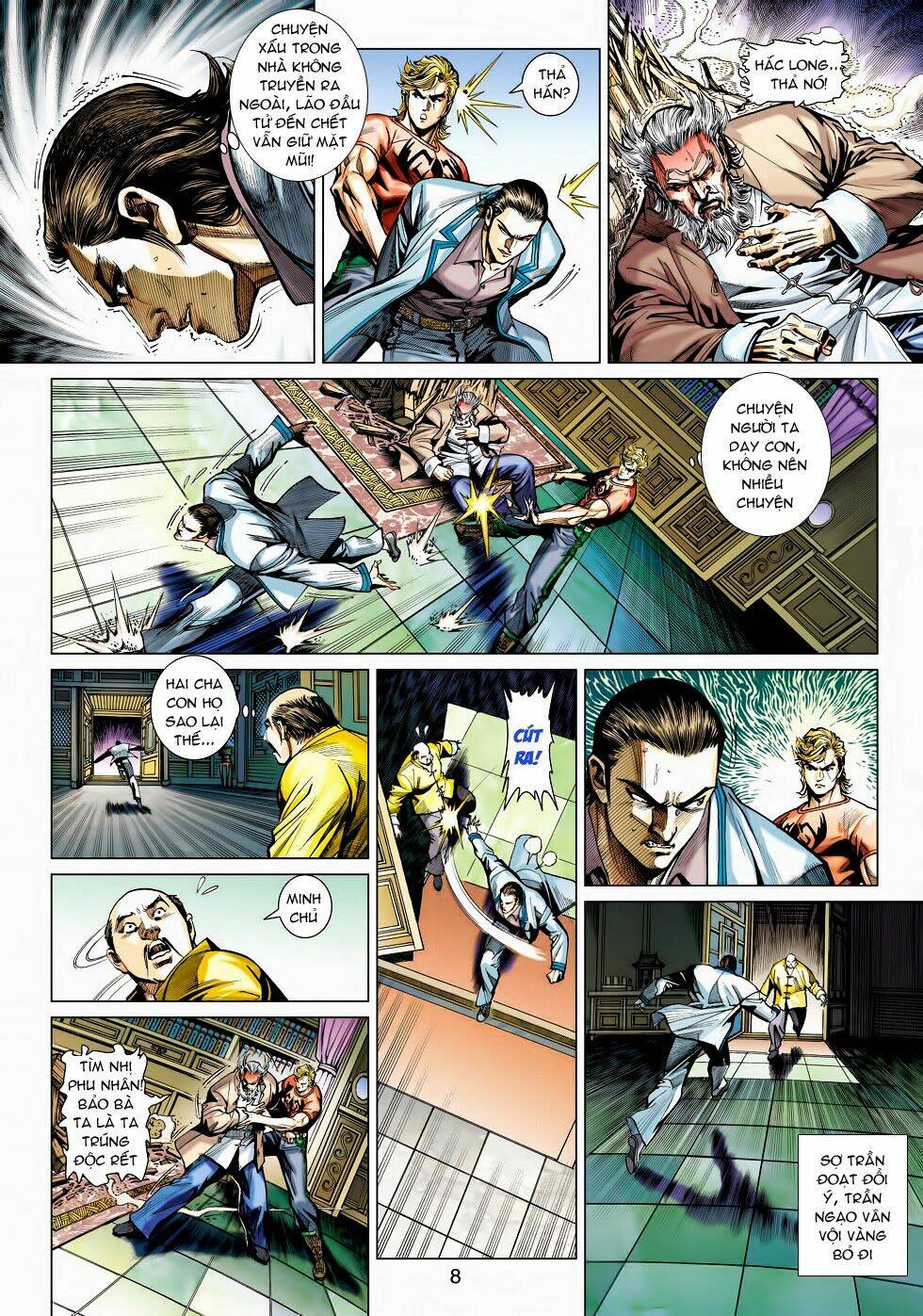 tân tác long hổ môn chapter 467 8