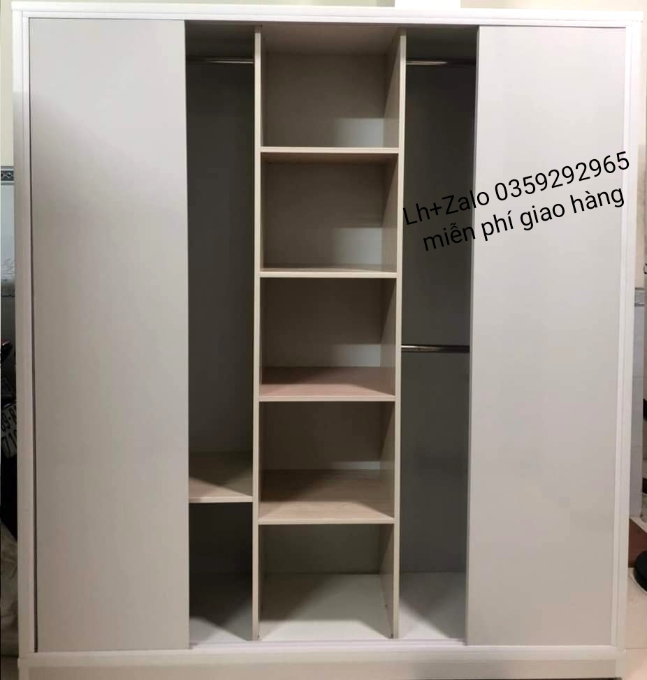Tủ nhựa đài Loan 4 cánh cửa lùa