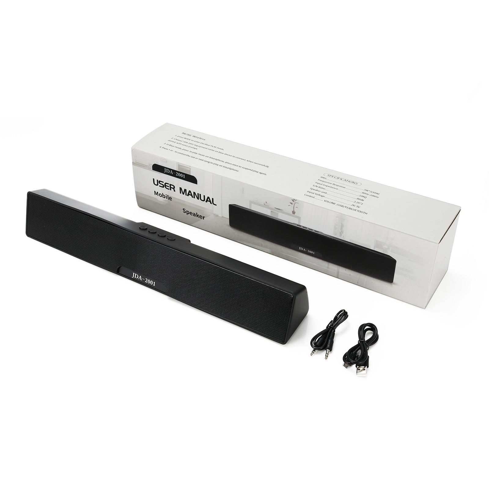 Loa máy tính JDA-200 Sound Bar 10W  tại nhà âm thanh nổi mạnh mẽ cho TV
