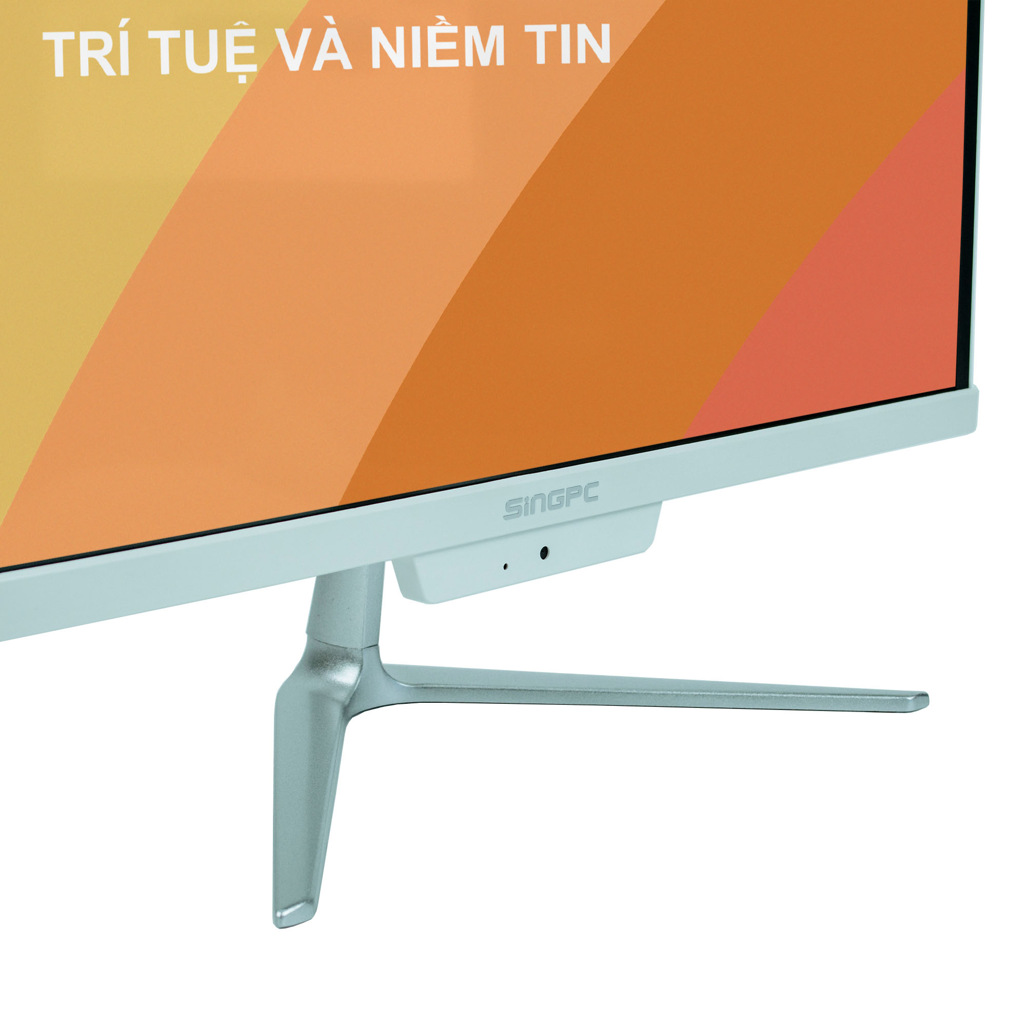 Máy tính All In One SingPC M19K672-W(IntelG6400,4GB,256GB,Led 19