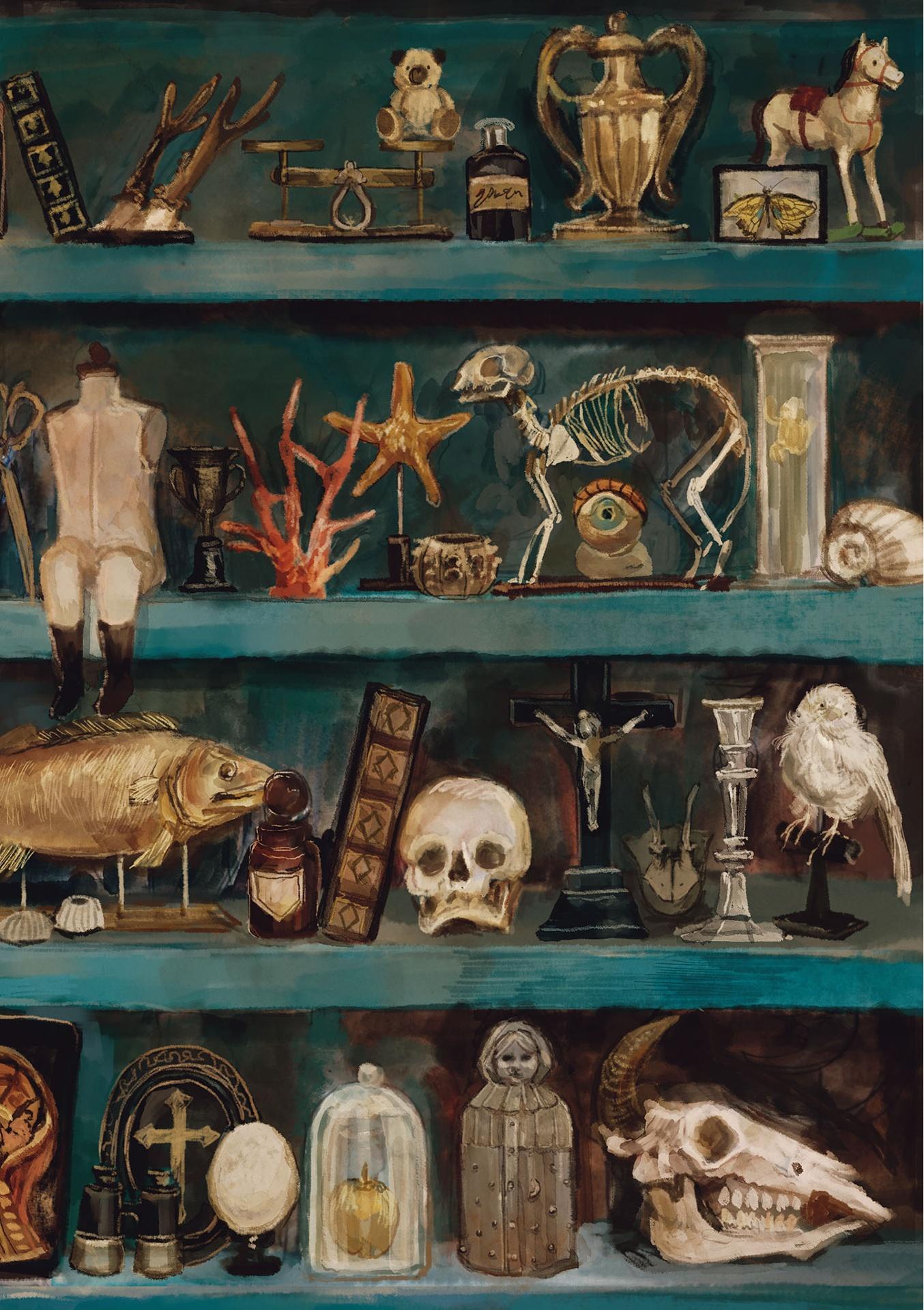Fushigina Anteikushoppu Ma Kurakura Ma Sakuhin Shu - Welcome To The Peculiar Antique Shop: The Art Of Makura Kurama (Japanese Edition)
