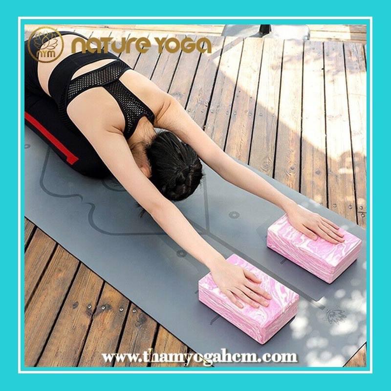 Gạch Yoga Màu loang 7,5cm họa Tiết chuẩn đẹp