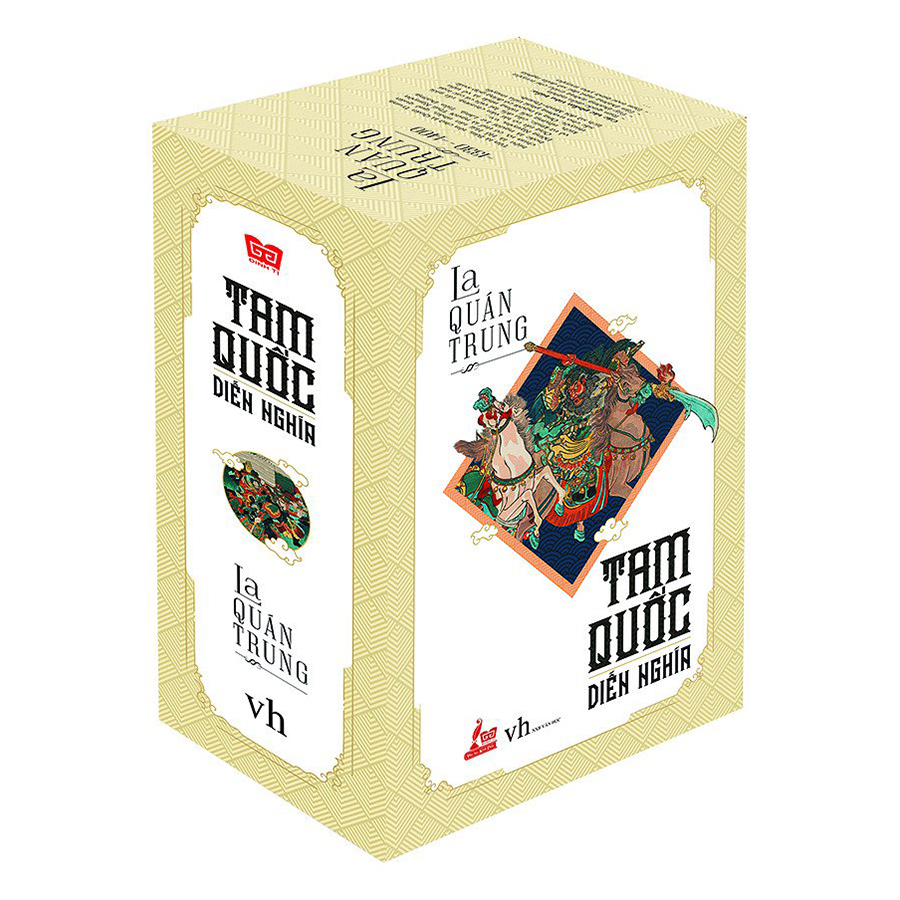 Hộp Sách: Tam Quốc Diễn Nghĩa  - Tái Bản 2018