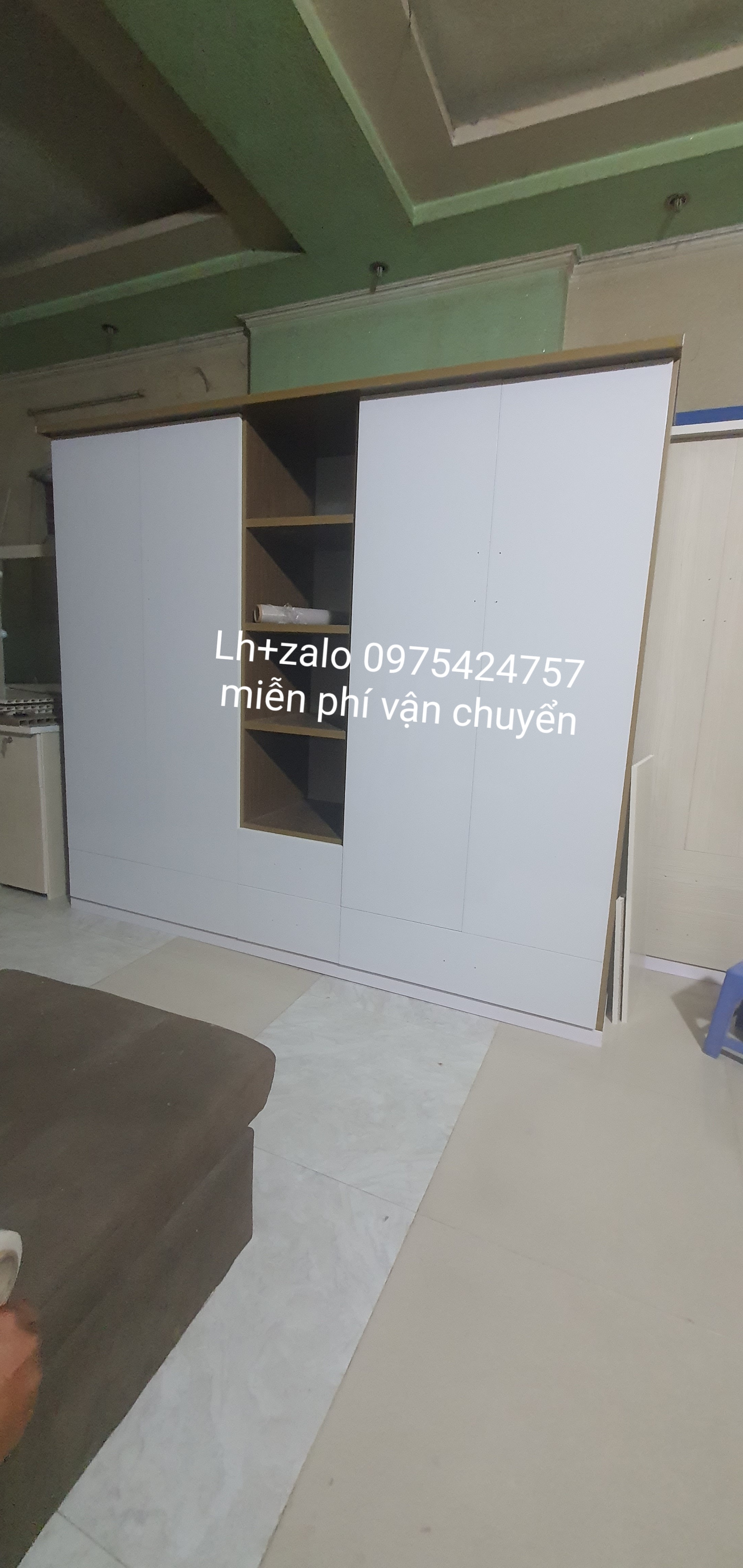 Tủ nhựa đài loan 4 cánh 1 kệ