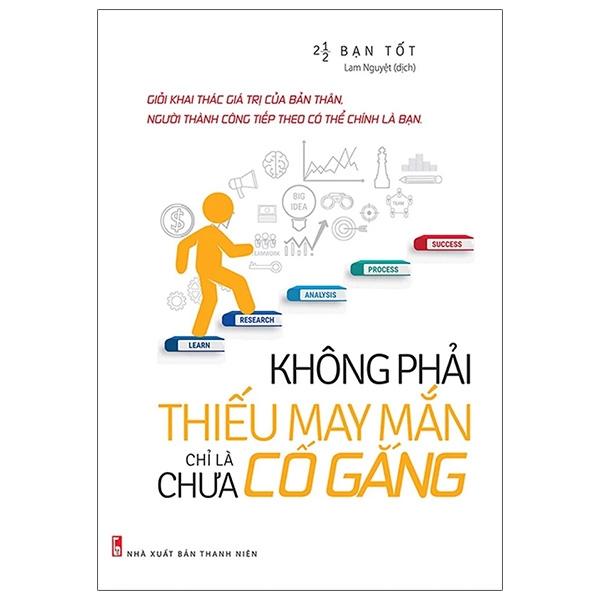 Không Phải Thiếu May Mắn Chỉ Là Chưa Cố Gắng Tái Bản 2021