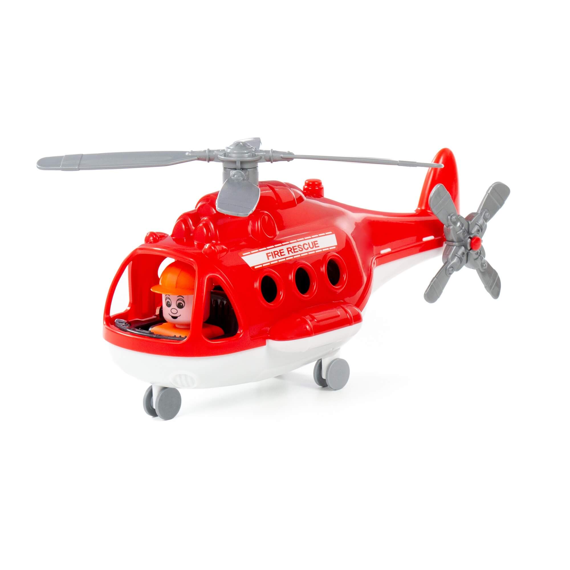 Máy bay trực thăng cứu hỏa Alpha đồ chơi - Polesie Toys