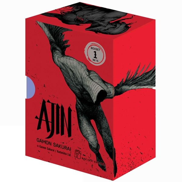 PRE-ORDER-Ajin - BoxSet Số 1 (Tập 1 Đến Tập 6) - Tặng Kèm Bookmark 3D