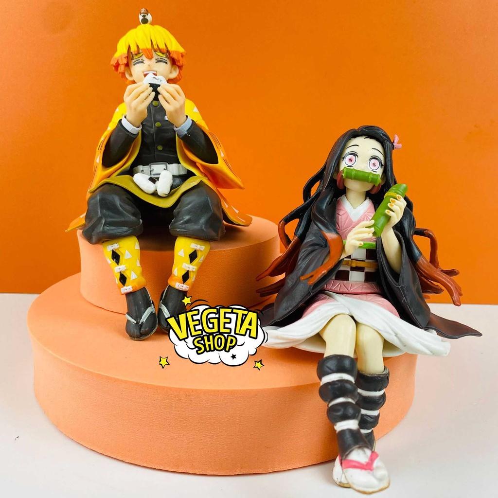 Mô hình Kimetsu No Yaiba - Thanh gươm diệt quỷ Tanjiro Nezuko Zenitsu Inosuke Rengoku Giyu Shinobu Tokito Iguro Kanroji