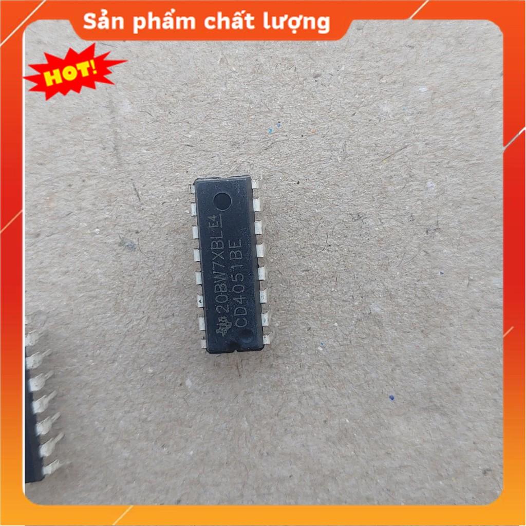 IC Cảm ứng bếp từ bếp hồng ngoại CD4051BE, CD4051 4051 DIP-16