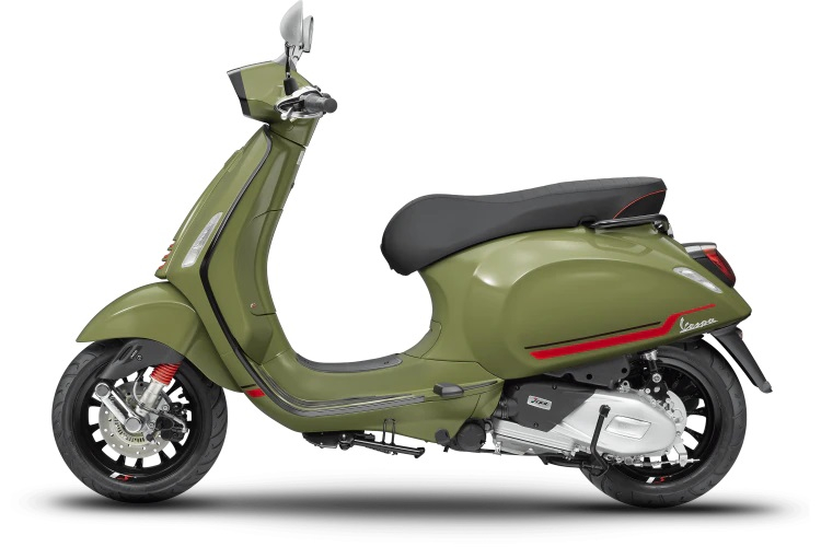 Xe Tay Ga Vespa Sprint S 125 Màu Xanh Lá Cây Green Tenance