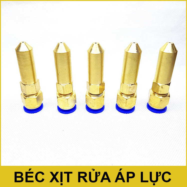 Béc đồng 1 tia xịt rửa xe máy lạnh 50mm