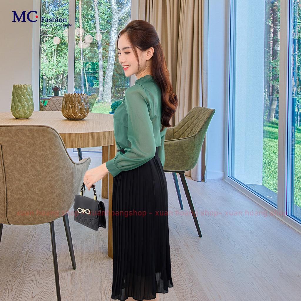 Áo Sơ Mi Công Sở Nữ Đẹp Tay Lỡ Mc Fashion Ta1132