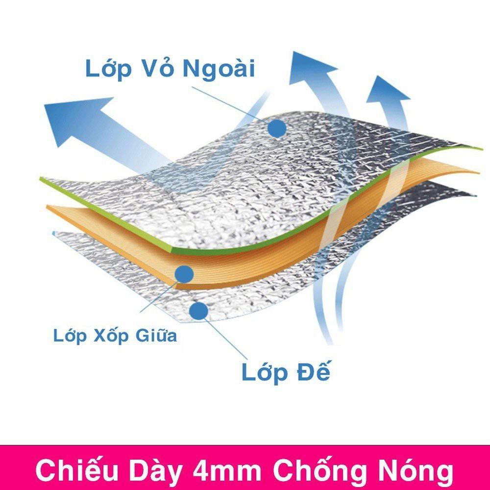 Chiếu Bạc Cá Nhân - Chiếu Lều Trại Loại Dày Tặng Túi Đựng - Du Lịch Gia Đình Văn Phòng 1 Mét - 2 Mét 2242