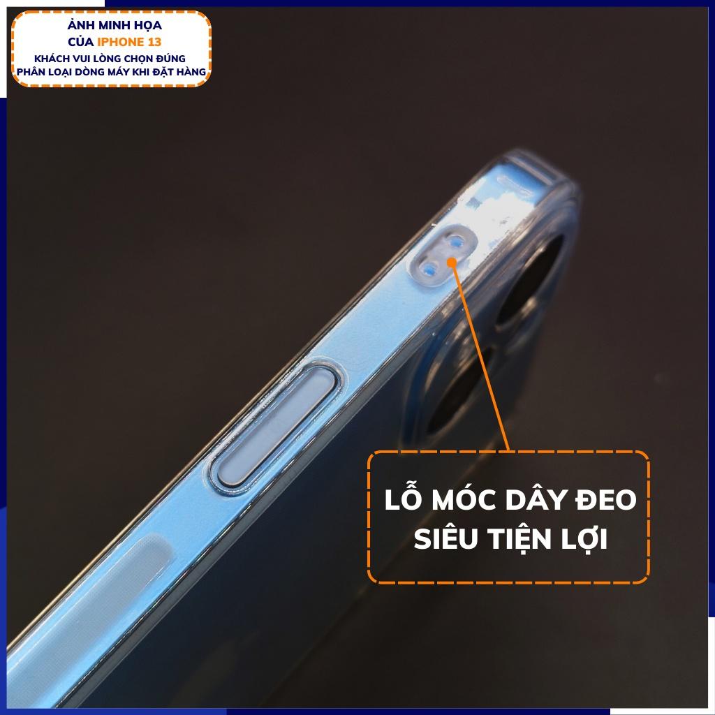 Ốp lưng ip 12 pro ip 12 pro max silicon 6D dẻo trong suốt có gờ chống va đập bảo vệ camera phụ kiện huỳnh tân store