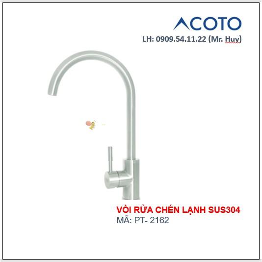 VÒI CHÉN LẠNH INOX 304 PT-2162