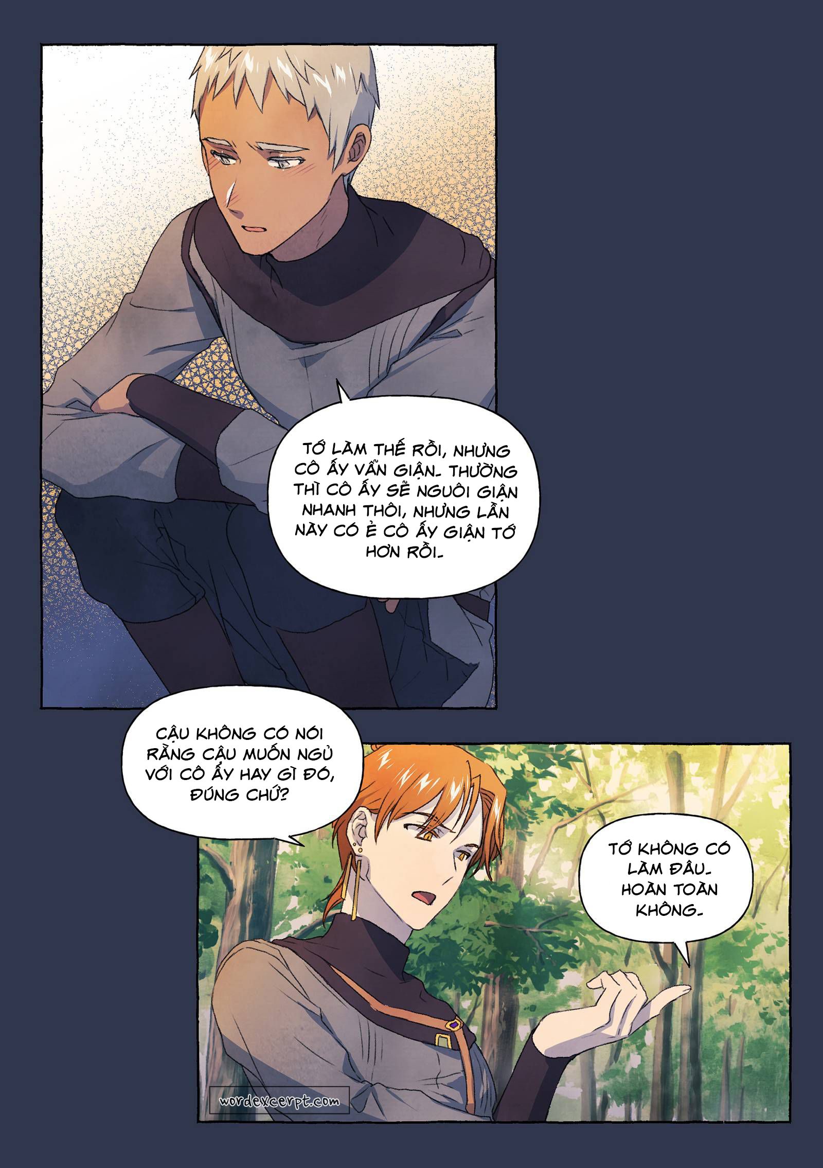 mối tình đầu của chàng sói khờ chapter 15 16