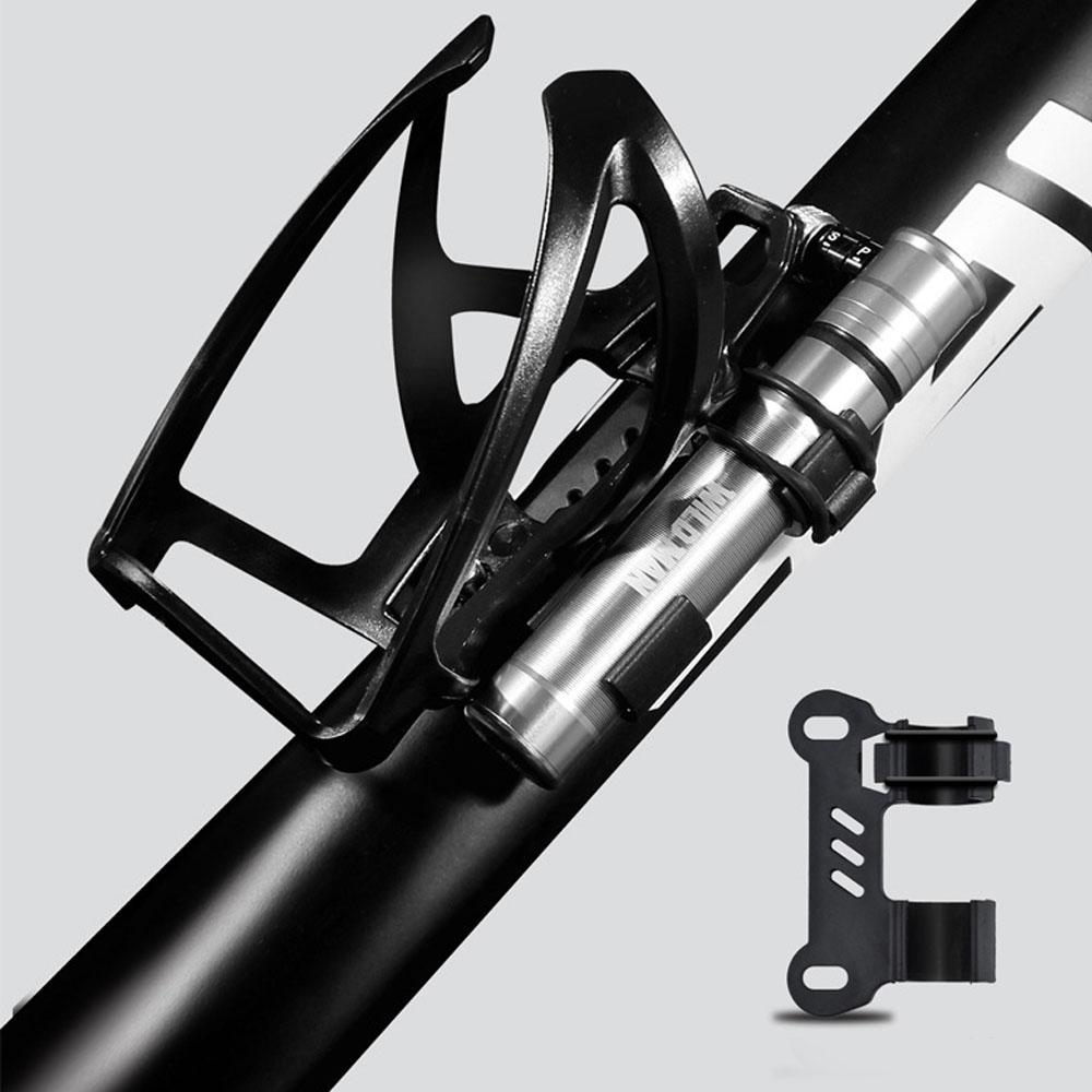 Máy bơm hơi mini cầm tay bằng kim loại cao cấp cho xe đạp, bóng rỗ, bóng đá