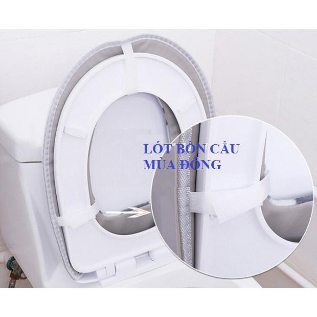 MIÊNG ĐỆM LÓT BỒN CẦU TOILET CHỐNG LẠNH MÔNG