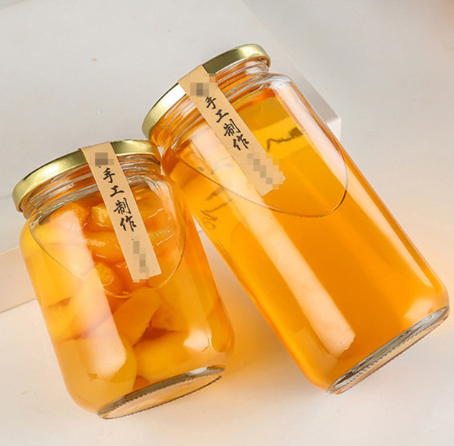 Hũ Thủy Tinh Lùn 500ml nắp thiết đen