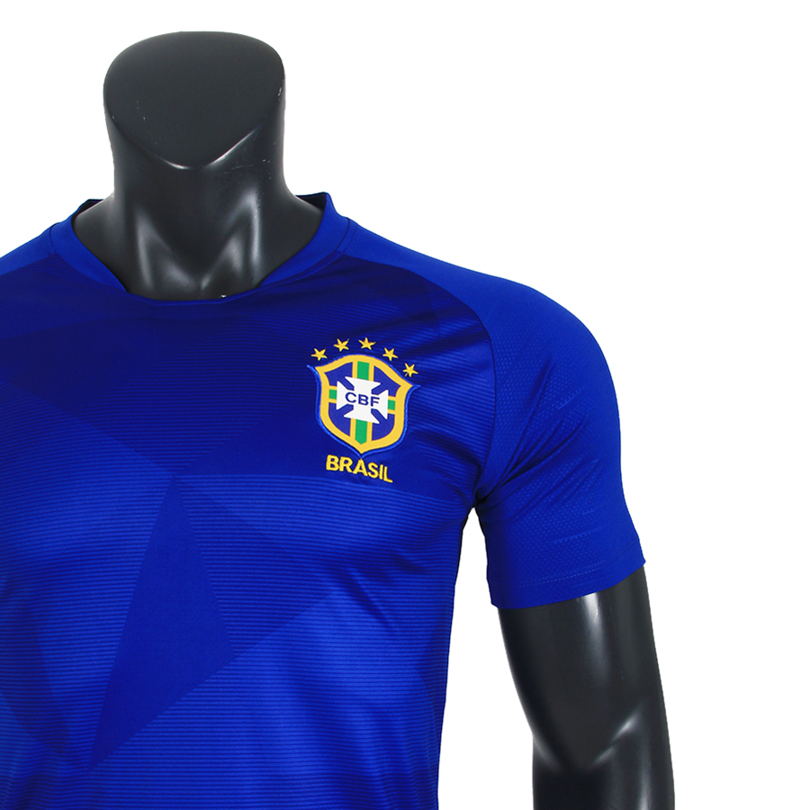 Sét Đồ Đội Tuyển Brazil Bích Sân Khách World Cup 2018