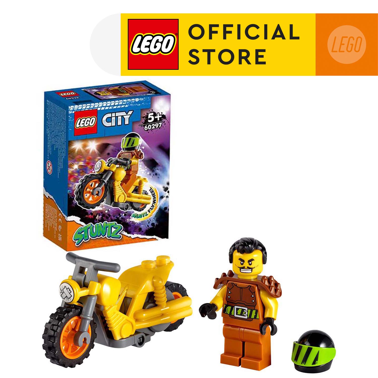 LEGO City 60297 Xe đua mô tô cừ khôi (12 chi tiết)