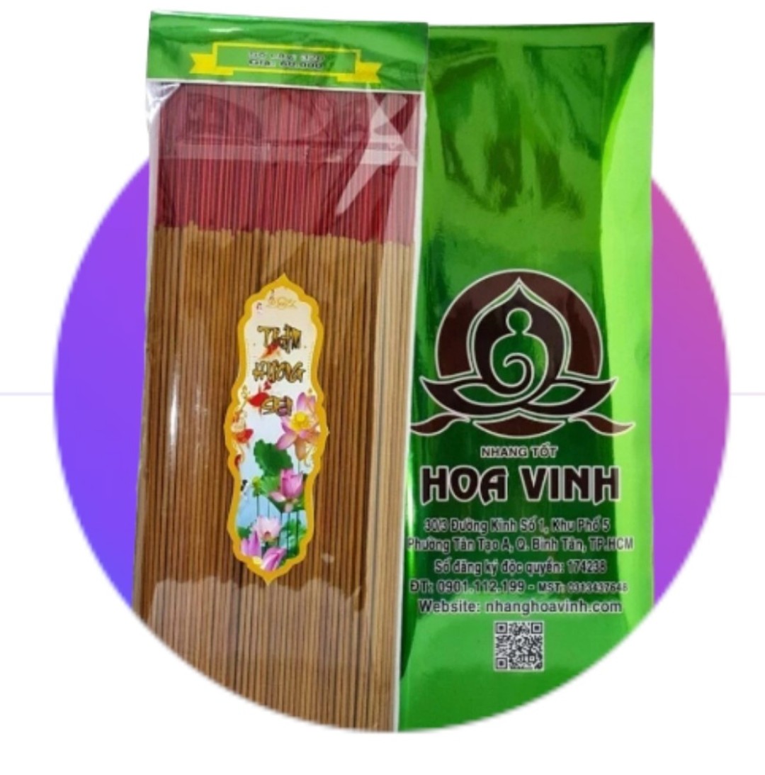 NHANG HOA VINH CHÍNH HÃNG  150K - COMBO 5 XANH DƯƠNG + 5 HỒNG TÍM, LOẠI 4 TẤC