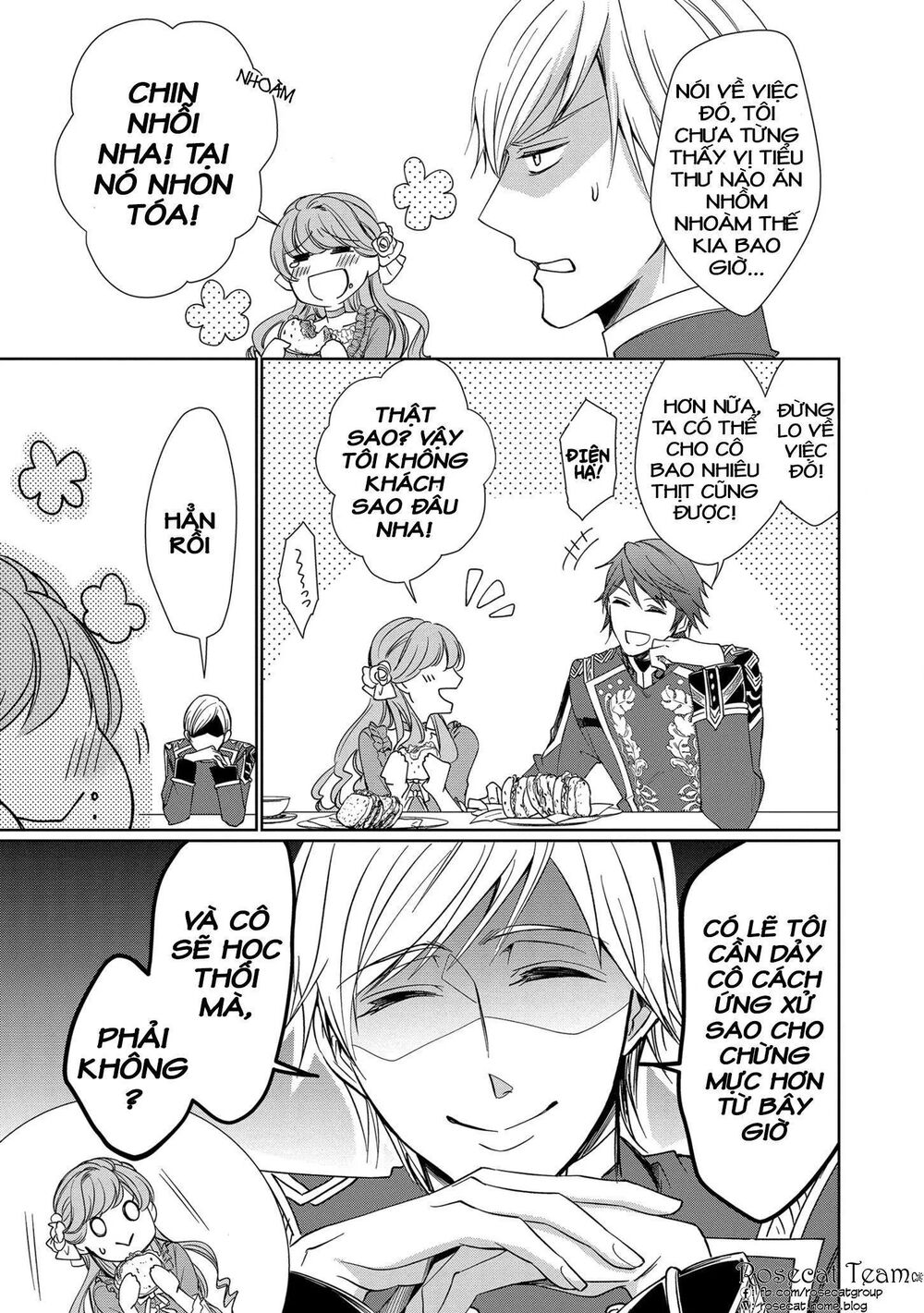 con gái bá tước bỗng thành vị hôn thê của thái tử điện hạ chapter 2 24