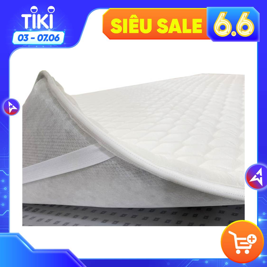 Tấm Tăng Tiện Nghi Topper Cao Cấp Dầy 3cm - Chuẩn Khách Sạn