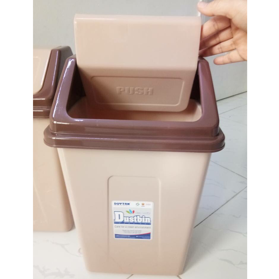 Thùng Rác nắp lật trung Duy Tân No.H127