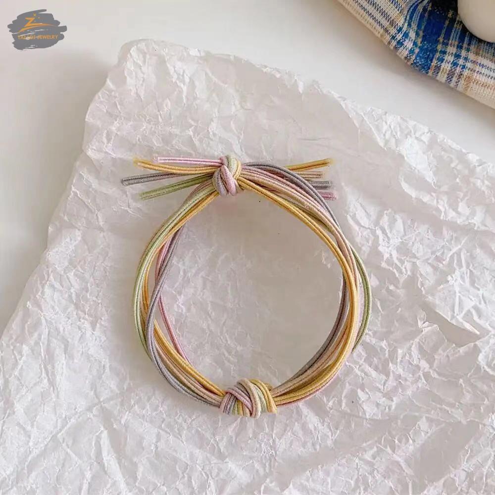 Thun buộc tóc đa sắc màu phong cách Hàn Quốc cho nữ - TLJA0031