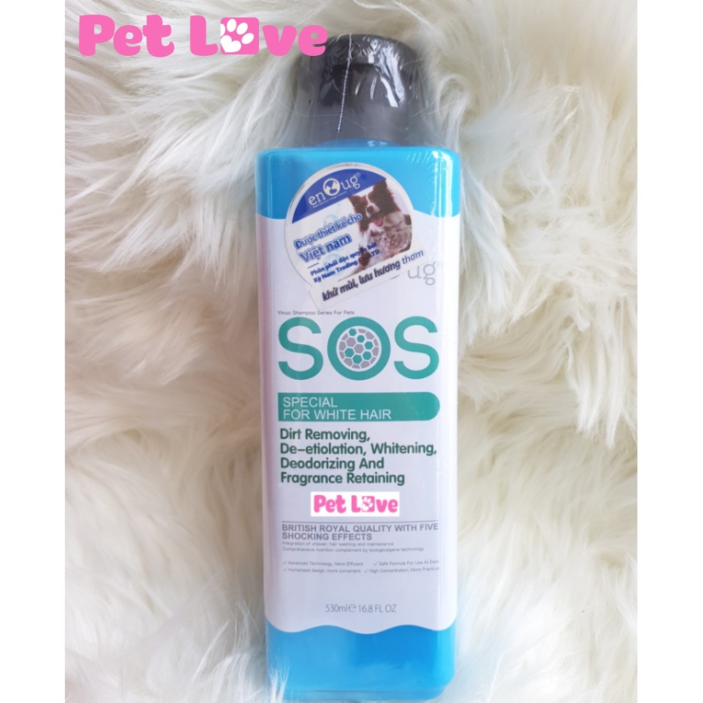 SỮA TẮM SOS CHO CHÓ MÈO (CHÍNH HÃNG KỲ NAM, 530ML)