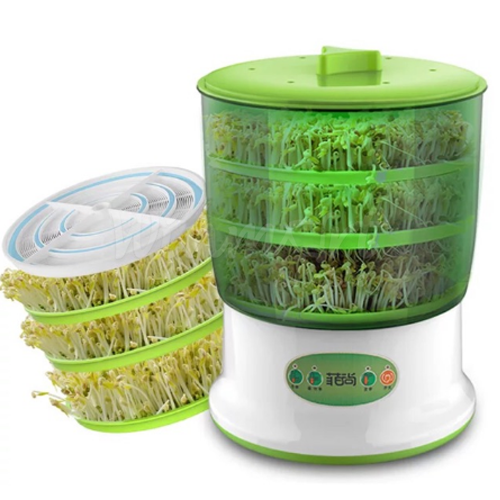 MÁY LÀM GIÁ ĐỖ  3 TẦNG DYJ-A01 MỖI LẦN THU HOẠCH TỪ HƠN 1.5KG TRỞ LÊN ĐẢM BẢO CHẤT LƯỢNG NHÀ LÀM  SẠCH VÀ AN TOÀN