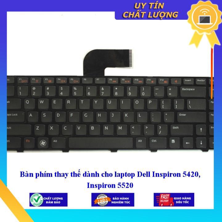 Bàn phím dùng cho laptop Dell Inspiron 5420 Inspiron 5520 - Phím Zin - Hàng chính hãng MIKEY344